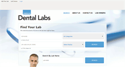 Desktop Screenshot of americandentallabs.net